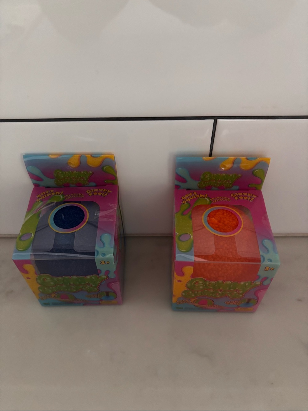 Kids Sensory Foam Putty Toy - Blue and Orange